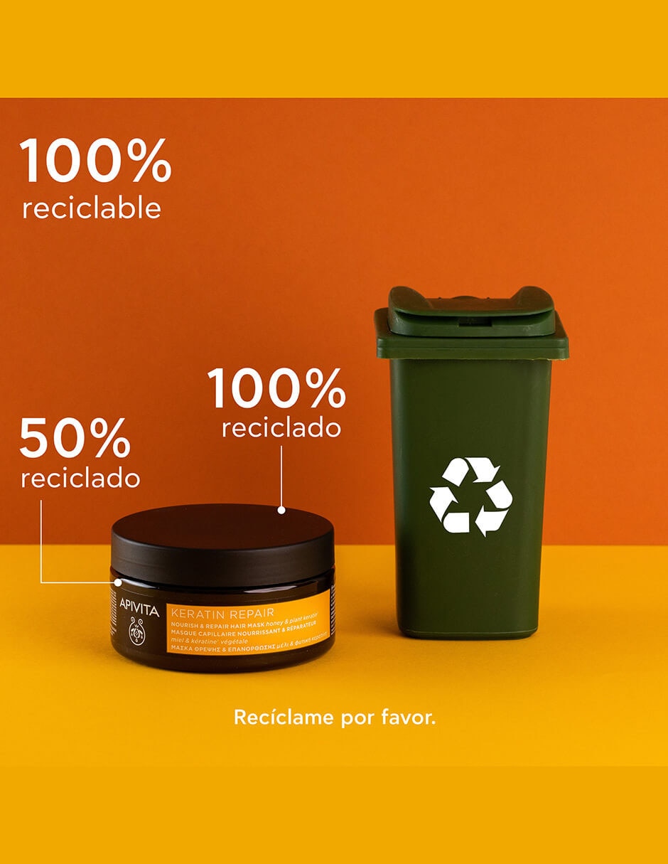 Mascarilla para cabello con miel y keratina para reparar Keratin Repair 200 ml 7