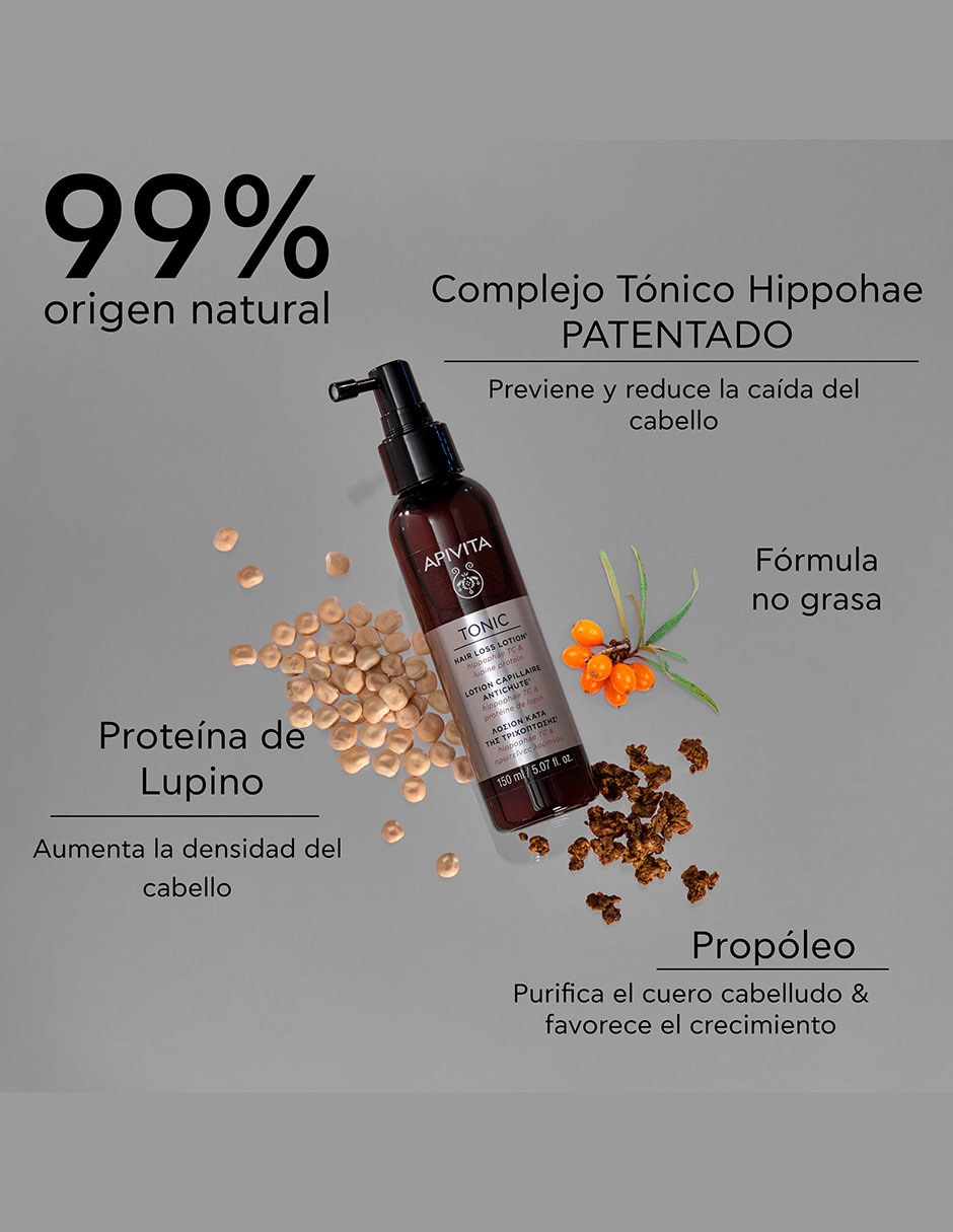 Tónico hidratante Loción en spray anti caida 150 ml 2