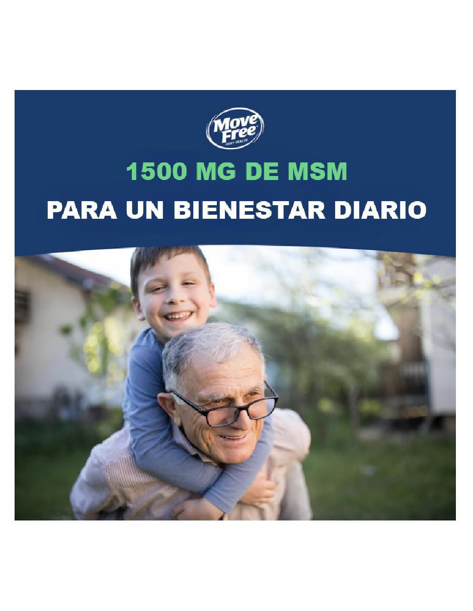 Glucosamina Condroitina de 120 tabletas 4