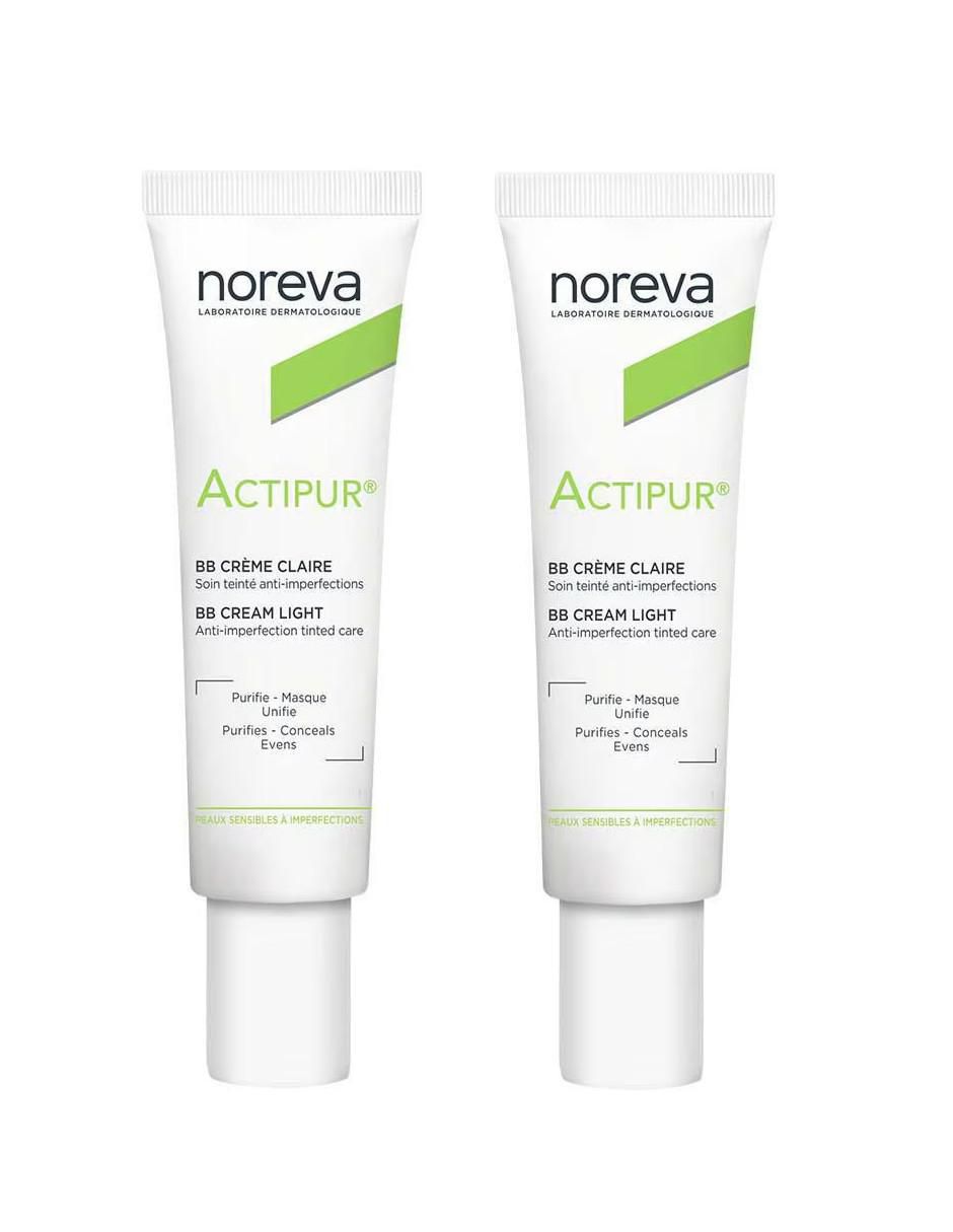 Set de crema facial recomendada para acné día Actipur para piel sensible