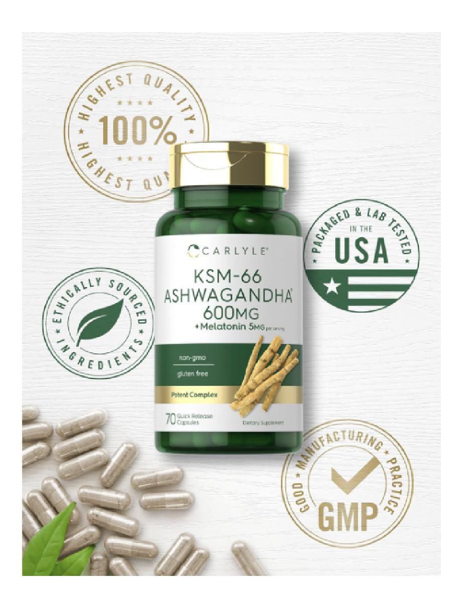 Ksm-66 Ashwagandha con ashwagandha ksm-66 de 70 cápsulas 4