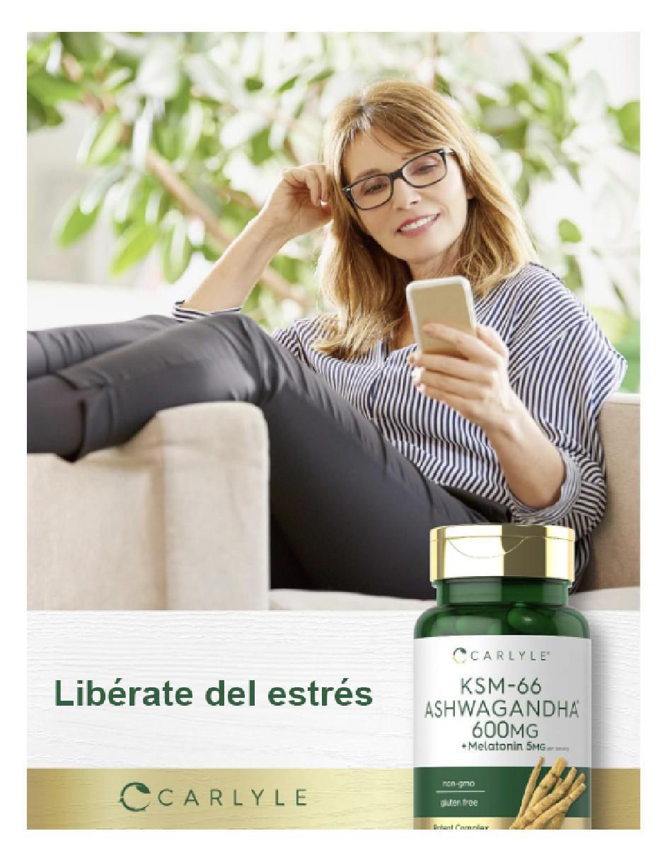 Ksm-66 Ashwagandha con ashwagandha ksm-66 de 70 cápsulas 5