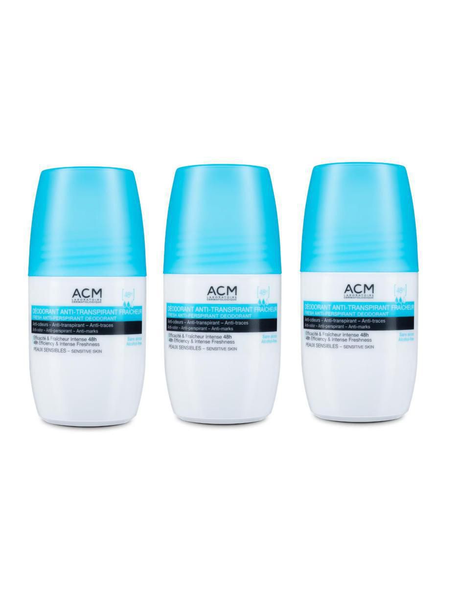 Set desodorante axilas en roll on unisex