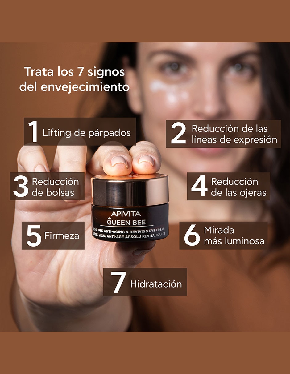 Crema para contorno de ojos recomendada para revitalizar día y noche para todo tipo piel 7