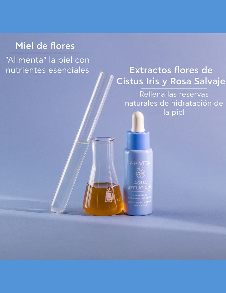 Sérum facial Booster Hidratante Aqua Beelicious todo tipo de piel 10