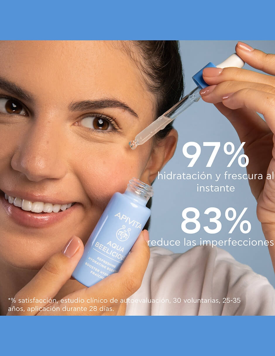 Sérum facial Booster Hidratante Aqua Beelicious todo tipo de piel 11