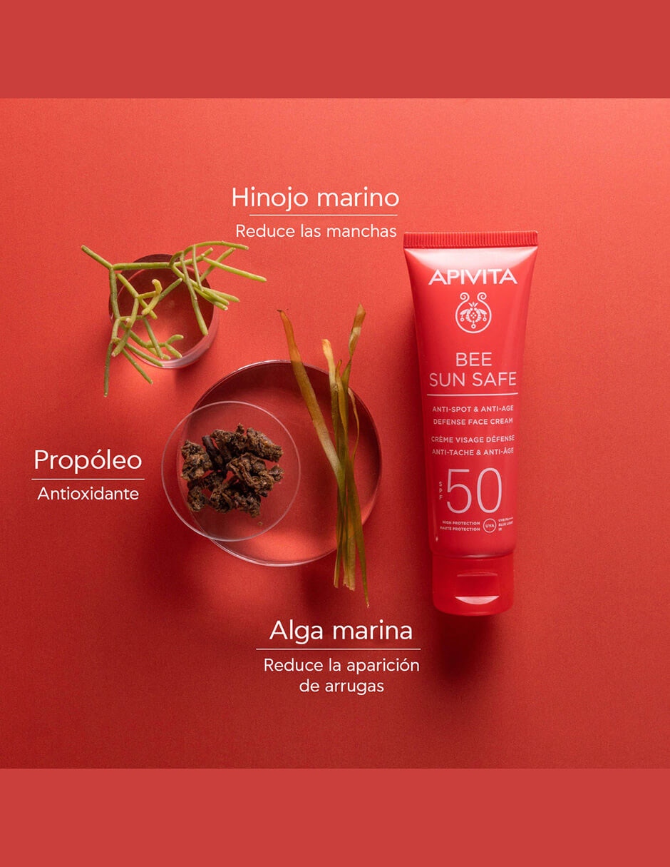 Protector solar FPS 50+ bee sun safe 50 ml 12