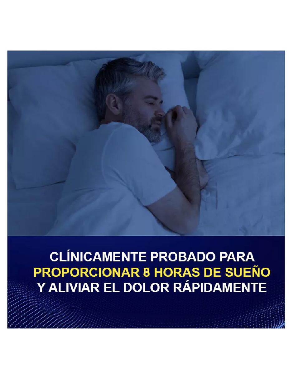 Tabletas para desinflamar y aliviar dolor intenso Pm Nocturno 3