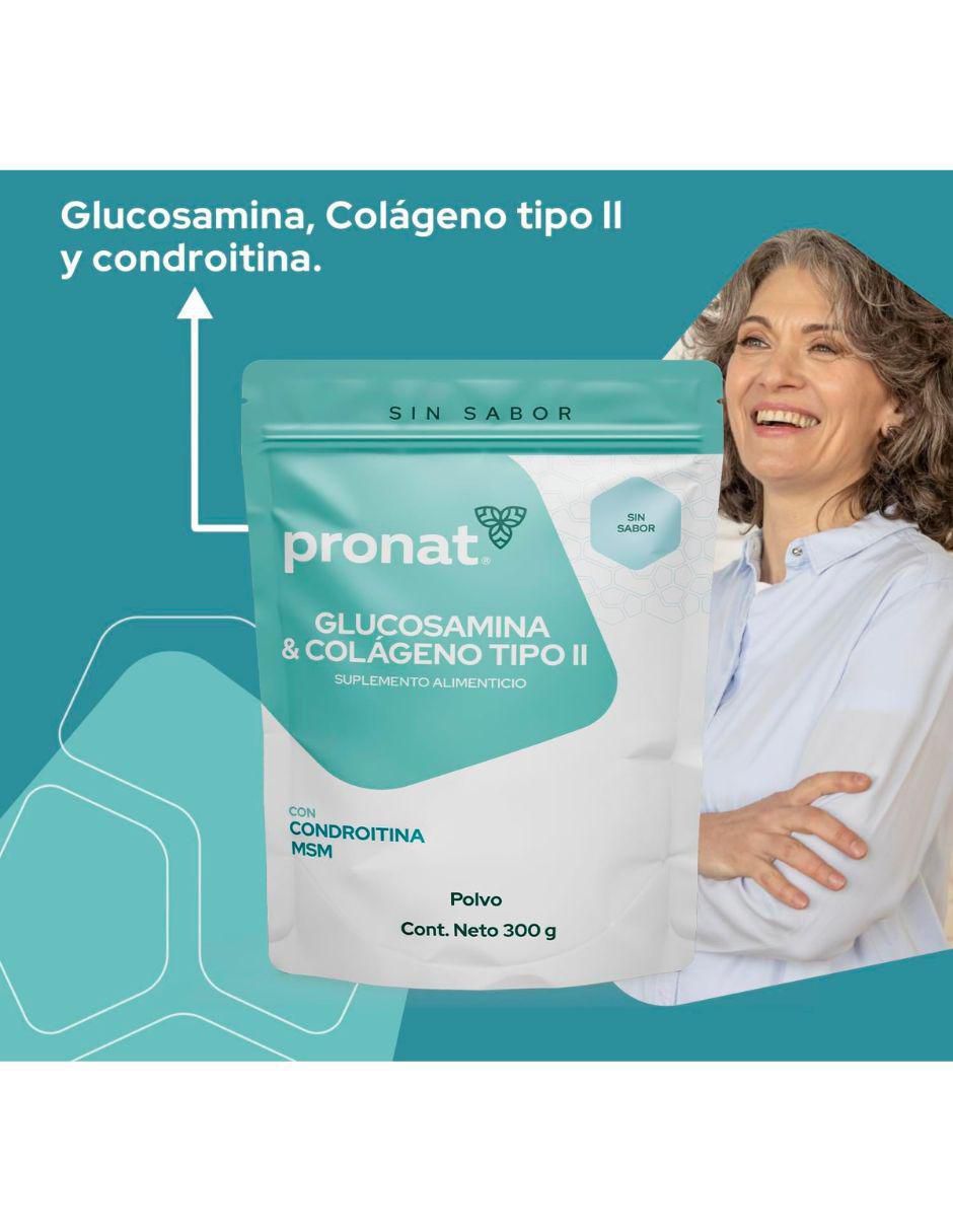Glucosamina & Colágeno Tipo II de 300 g 5