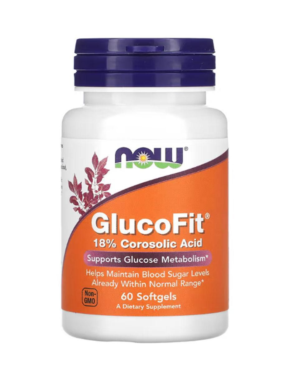 GlucoFit con vitaminas y minerales de 60 cápsulas