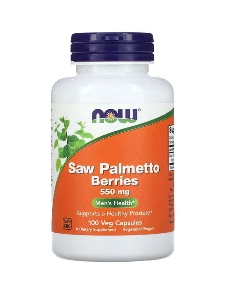 Saw Palmetto Berries con saw palmetto de 100 cápsulas Saw Palmetto Berries con saw palmetto de 100 cápsulas