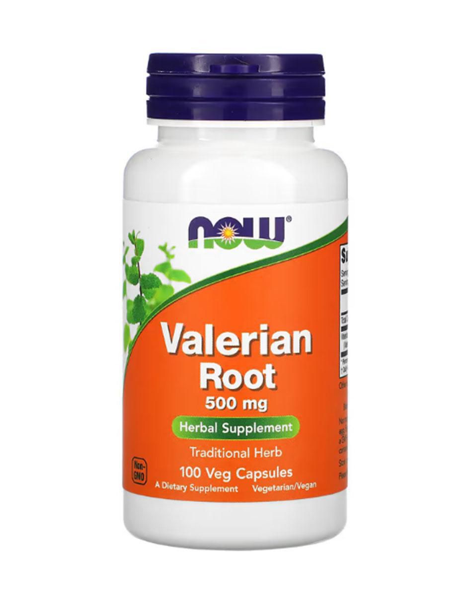 Valerian Root con vitaminas y minerales de 100 cápsulas