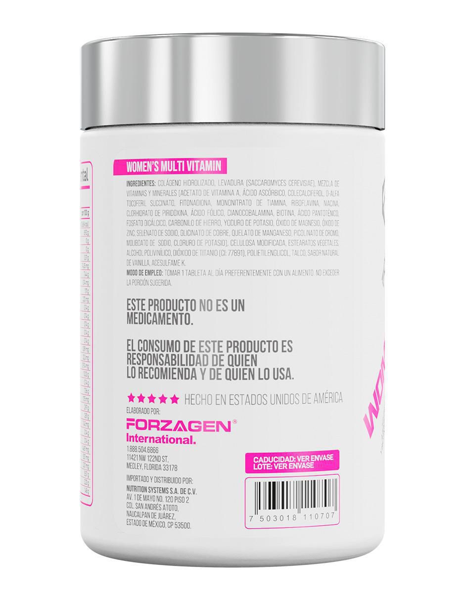 Women´s Multi Vitamin suplemento alimenticio tabletas para mujer 3