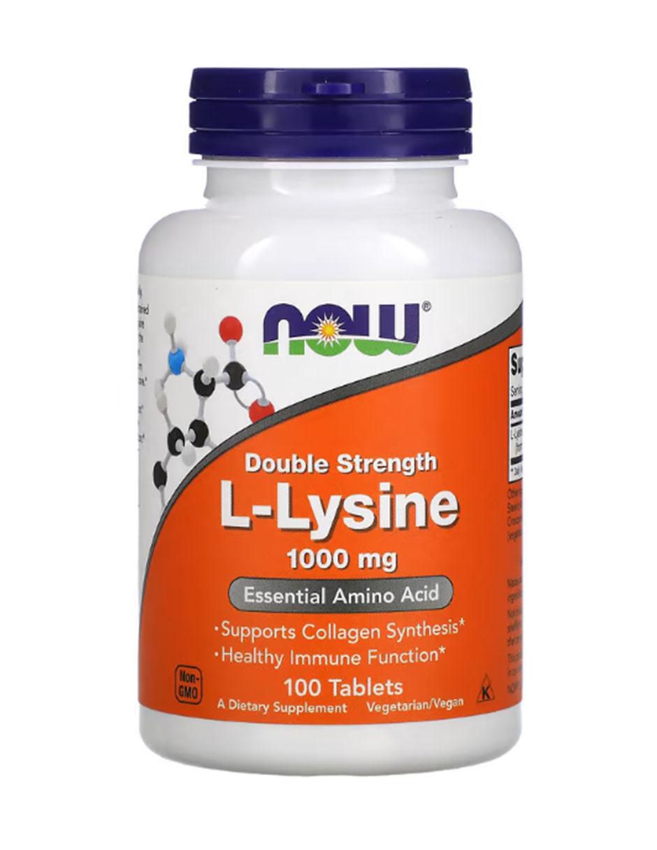 L-Lysine con lisina de 100 tabletas L-Lysine con lisina de 100 tabletas
