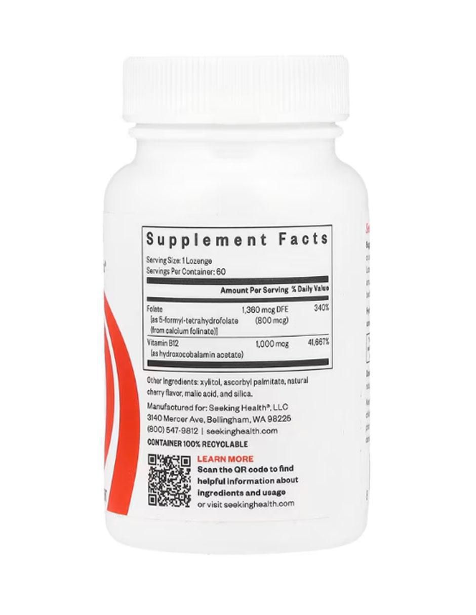 Hydroxo b 12 con Vitamina B12 de 60 cápsulas 2