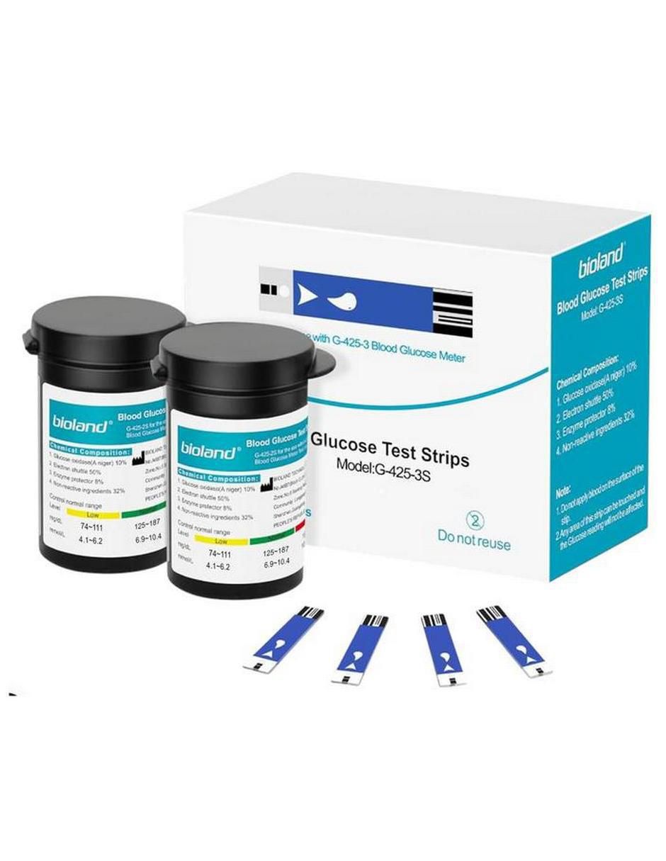 Tiras reactivas para glucosa 4