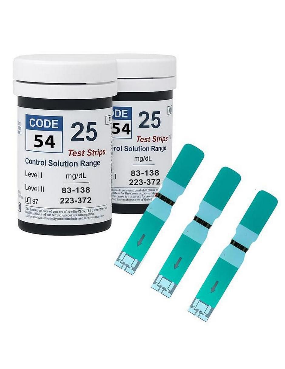 Tiras reactivas para glucosa 5