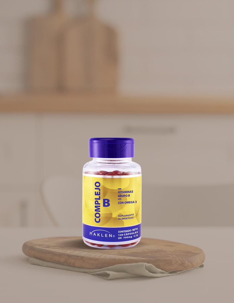 Complejo B + Omega 3 de 120 cápsulas 5