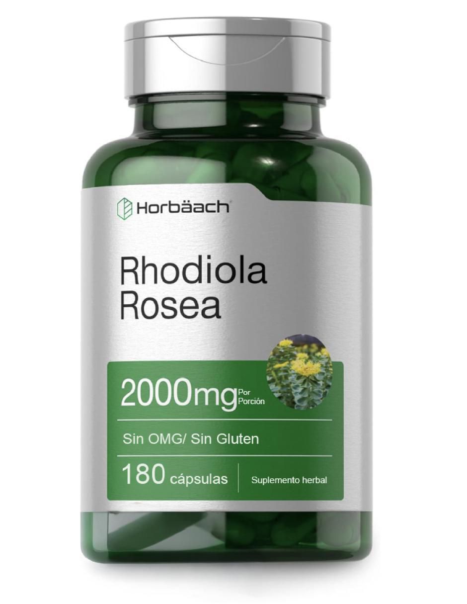 Rhodiola Rosea con Rhodiola Rosea de 180 cápsulas