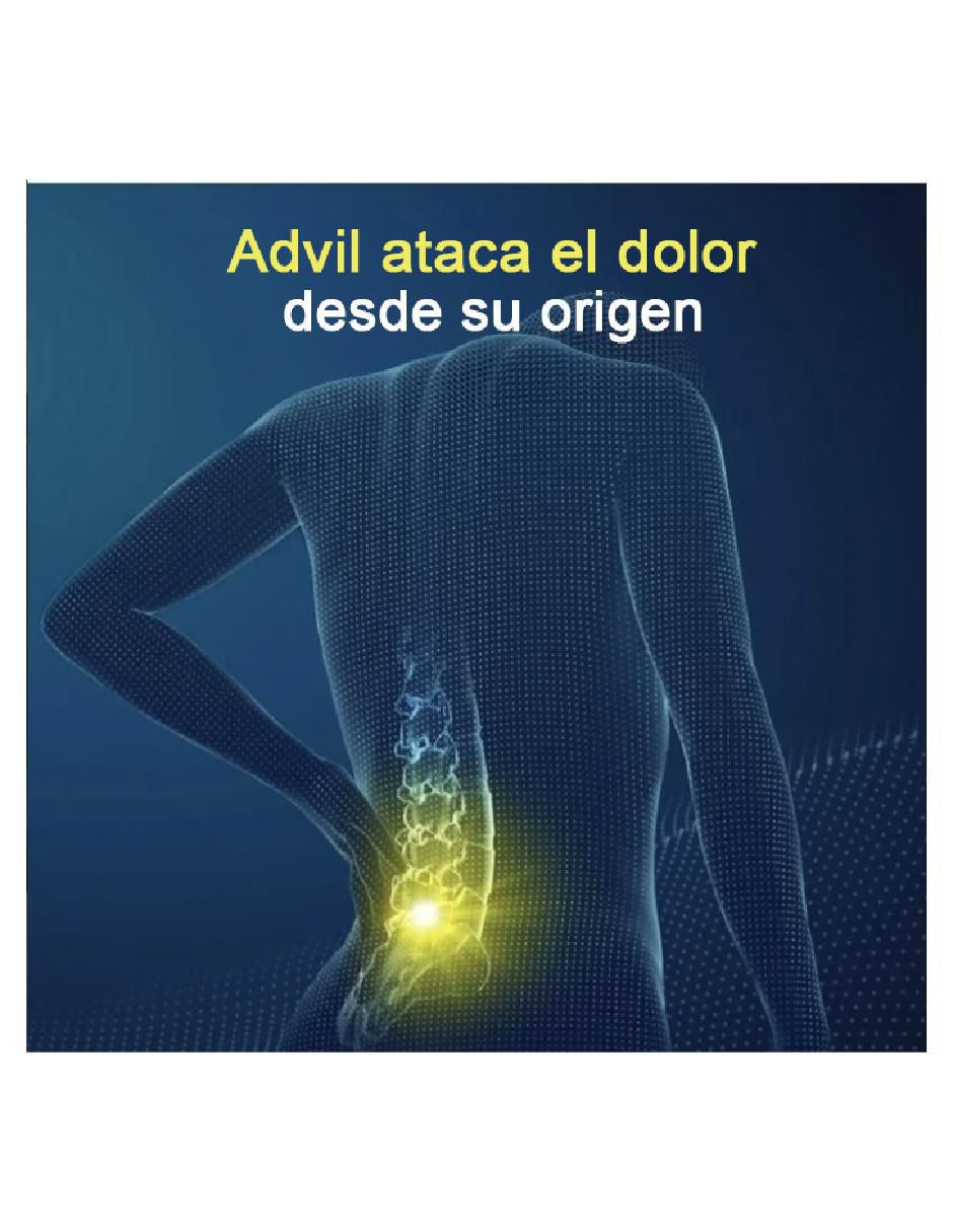 Cápsulas para desinflamar y aliviar dolor intenso Advil Liqui-Gels 2