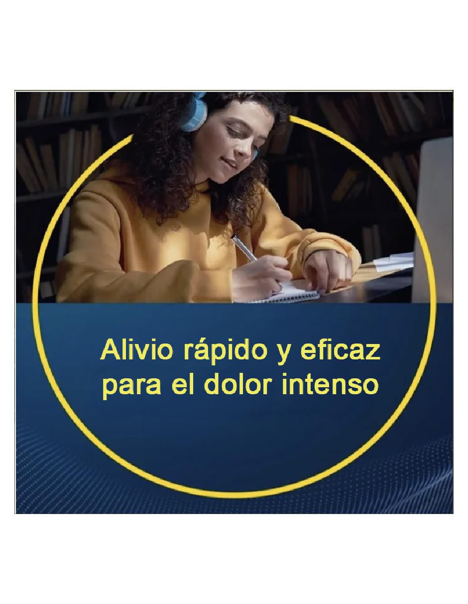 Cápsulas para desinflamar y aliviar dolor intenso Advil Liqui-Gels 3