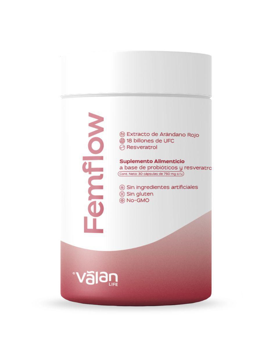 Femflow con Resveratrol de 30 cápsulas