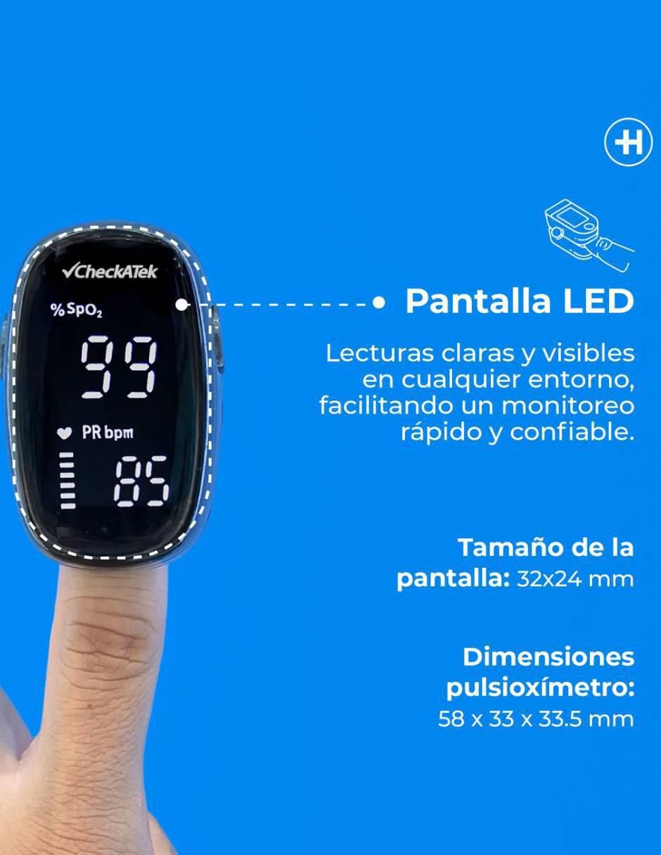 Oxímetro de dedo OP103 3