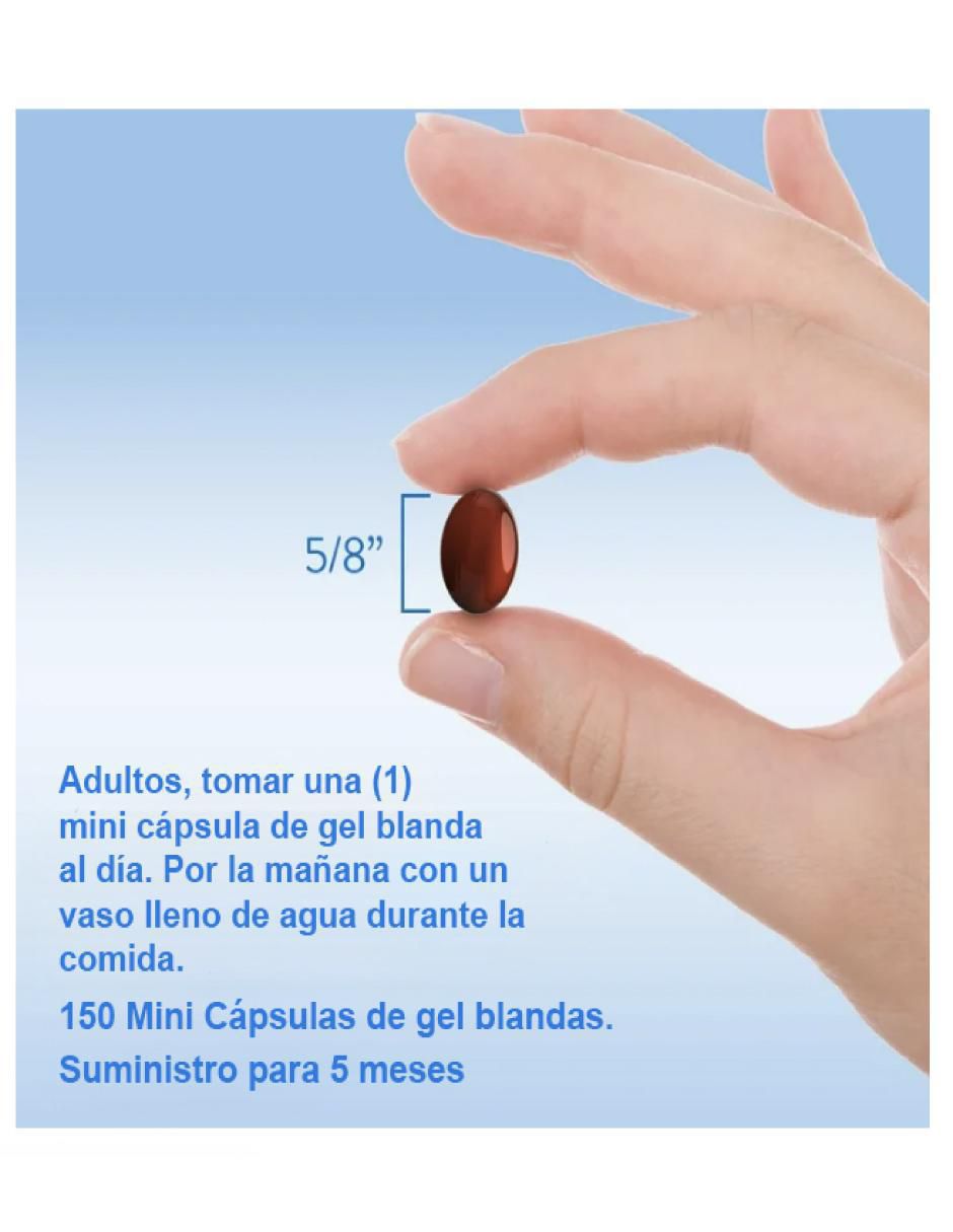 Ocuvite Adultos 50 con Vitamina C, Vitamina D, Vitamina E, Zinc, Omega-3, Luteina, Zeaxantina de 150 cápsulas 3