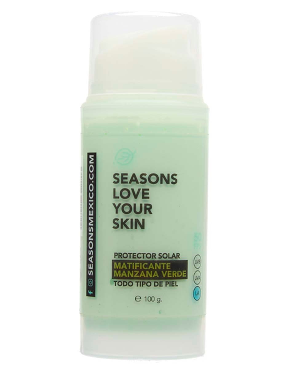 Protector solar FPS 50 Matificante Manzana Verde Love Your Skin 100 g