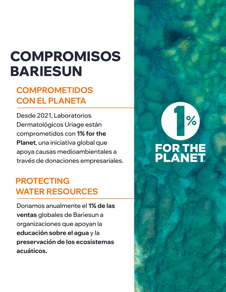 Protector solar Bariesun spf50+ agua solar 200ml 10