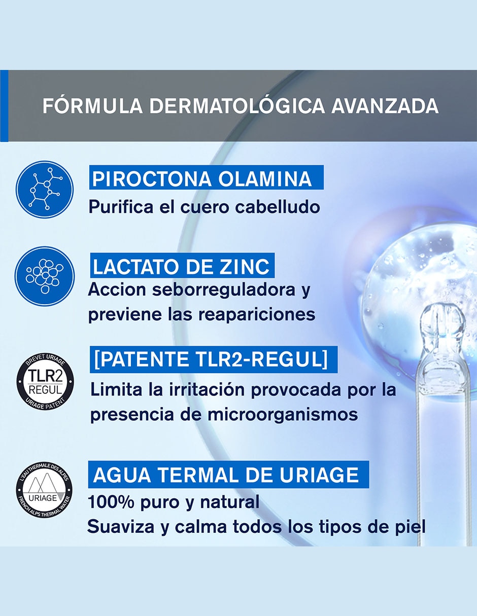 Shampoo anticaspa para cabello normal DS Hair D.S. 200 ml 7