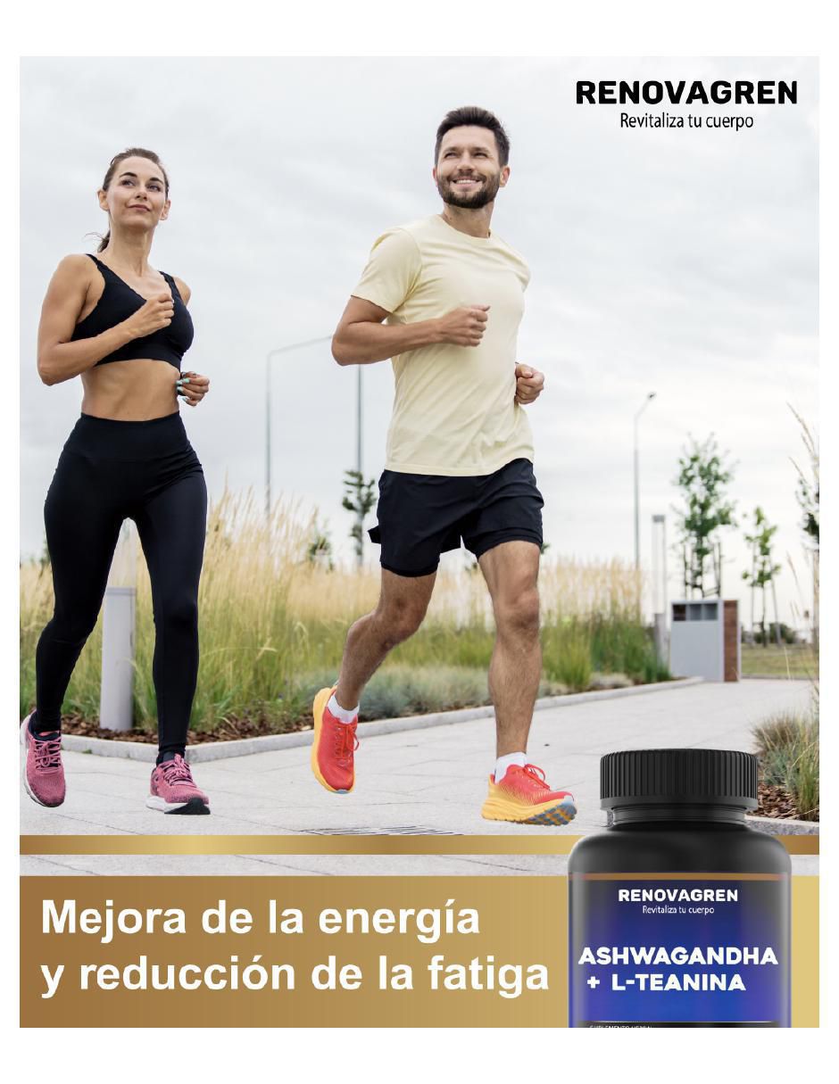 Ksm-66 ashwagandha + l-teanina 800mg de 60 tabletas 6