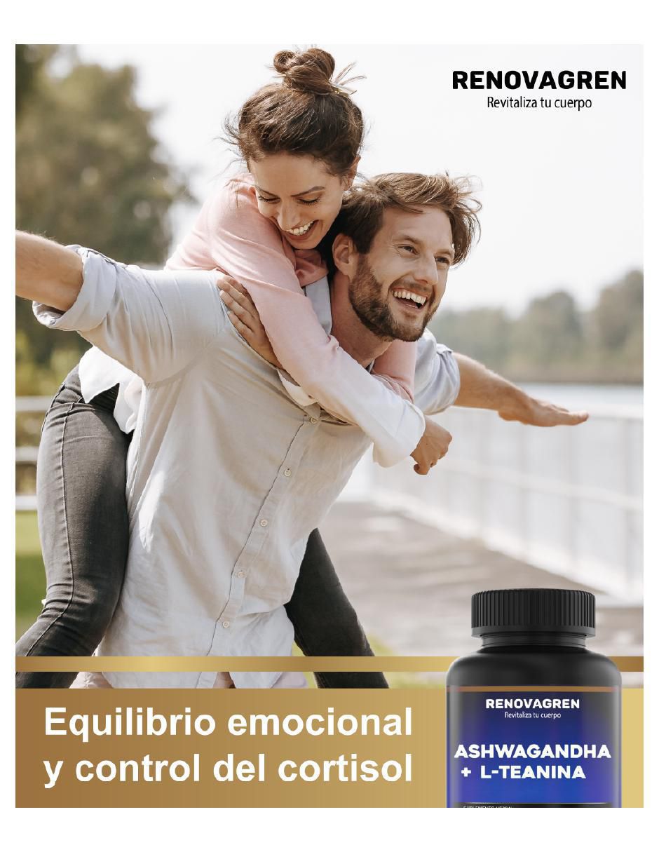 Ksm-66 ashwagandha + l-teanina 800mg de 60 tabletas 8