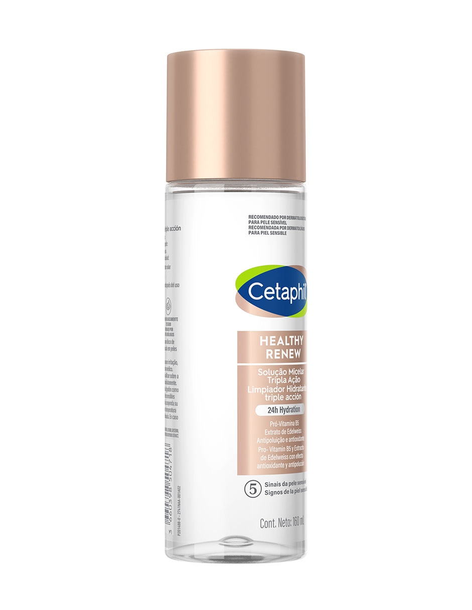 Desmaquillante Agua Micelar Hidratante Healthy Renew 3