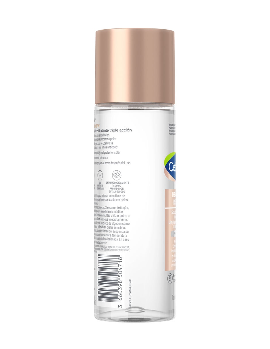 Desmaquillante Agua Micelar Hidratante Healthy Renew 5