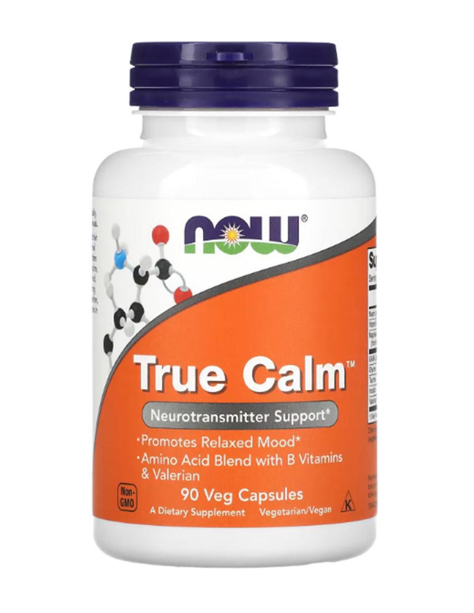 True Calm con aminoácidos de 90 cápsulas
