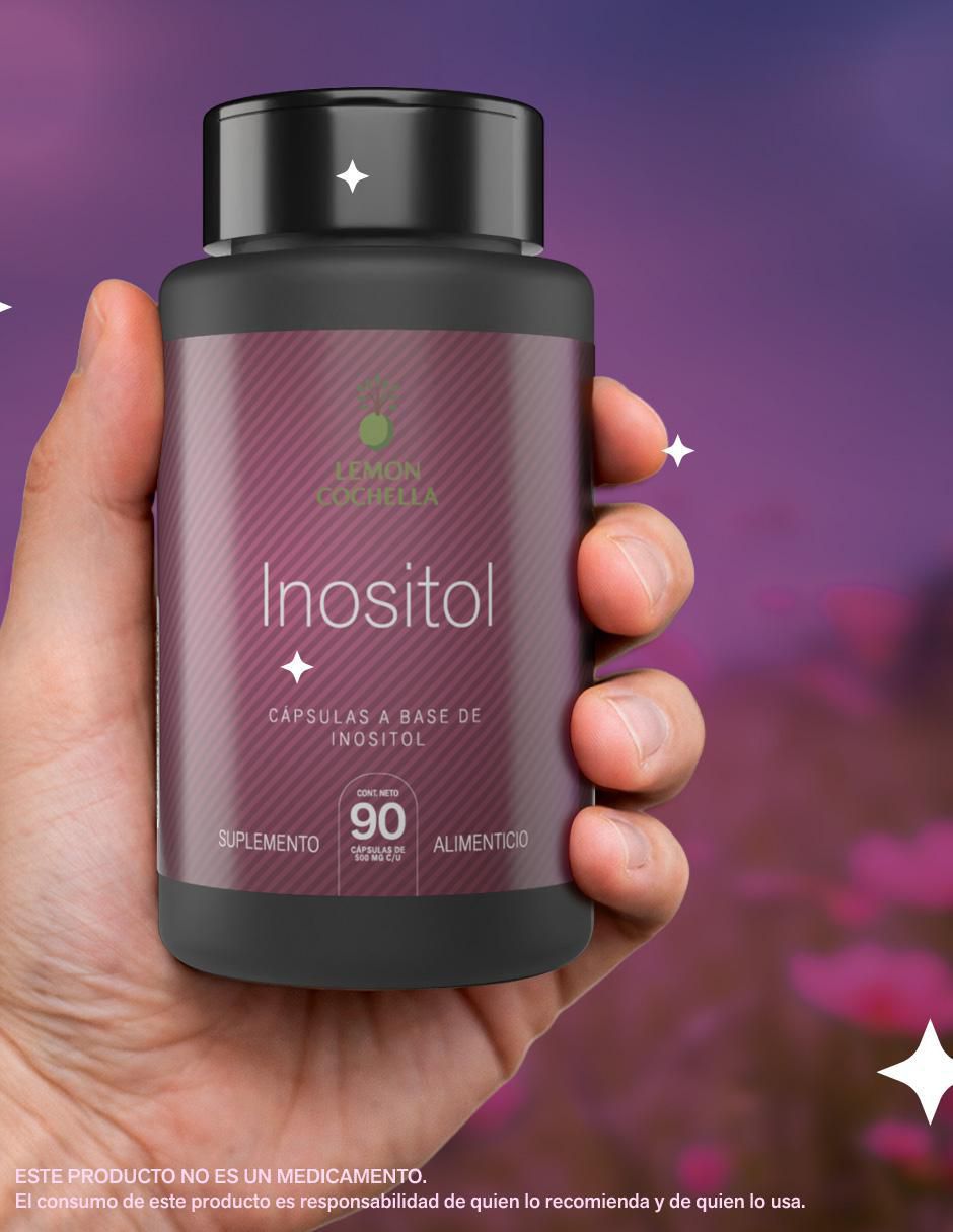 Inositol de 90 cápsulas 3