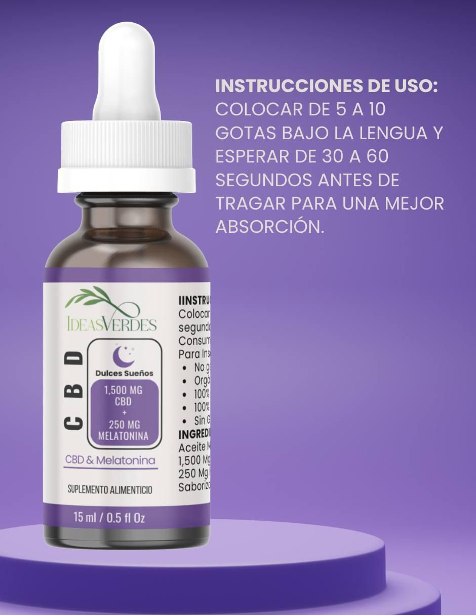 Aceite CBD & Melatonina 3