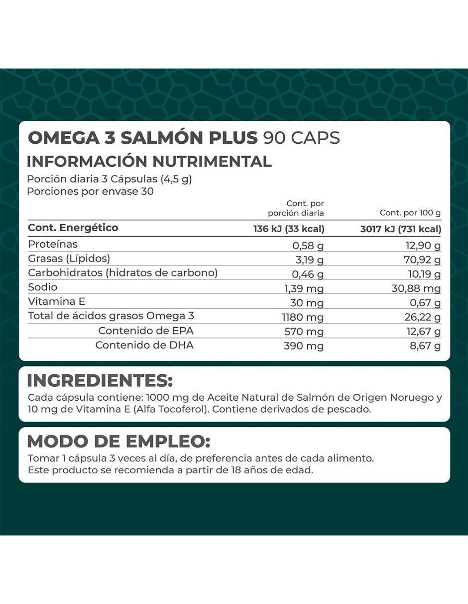 Set de suplementos de omega 3 salmón plus, glucosamina & colágeno tipo II 5