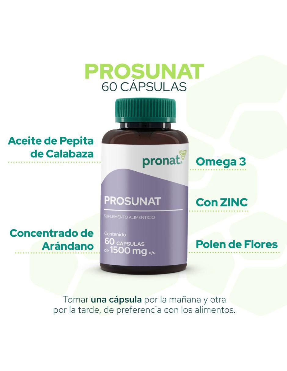 Set de suplementos alimenticios de Coenzima Q10 y Prosunat 2