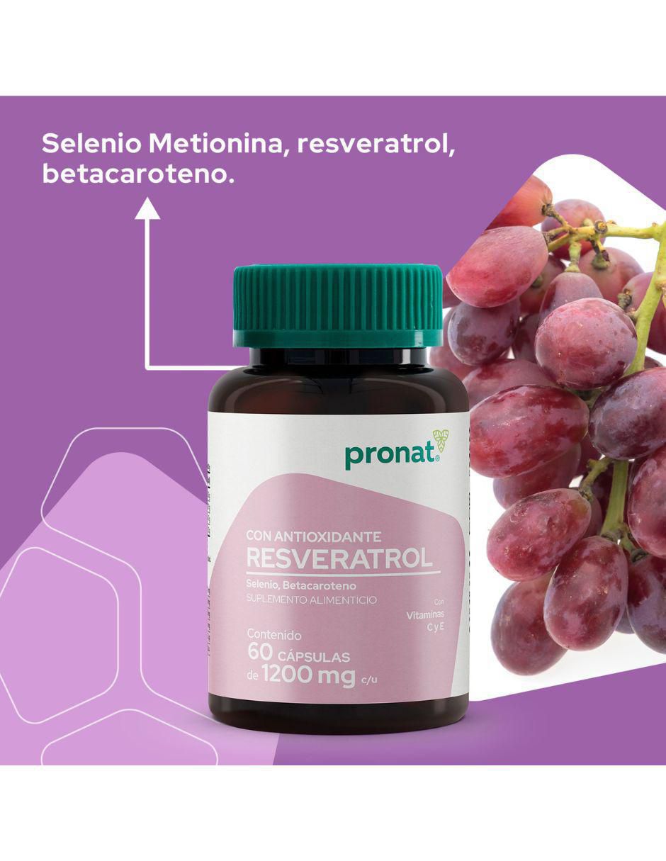 Set de suplementos alimenticios de Resveratol con antioxidante y Glucosamina & Colágeno tipo II 3
