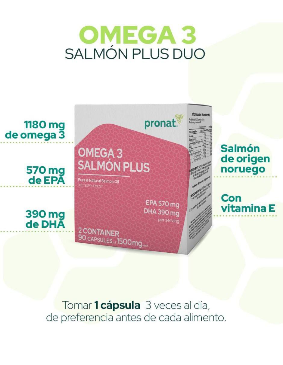 Set de suplementos alimenticios de Omega 3 salmón plus dúo y glucosamina & colágeno tipo II con DHA, EPA y vitamina E de diferentes sabores 2