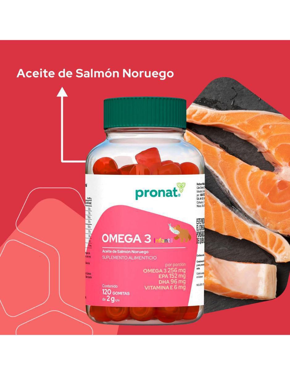Set de suplementos de omega 3 salmón plus dúo e infantil gomitas con DHA, EPA y vitamina E de diferentes sabores 9