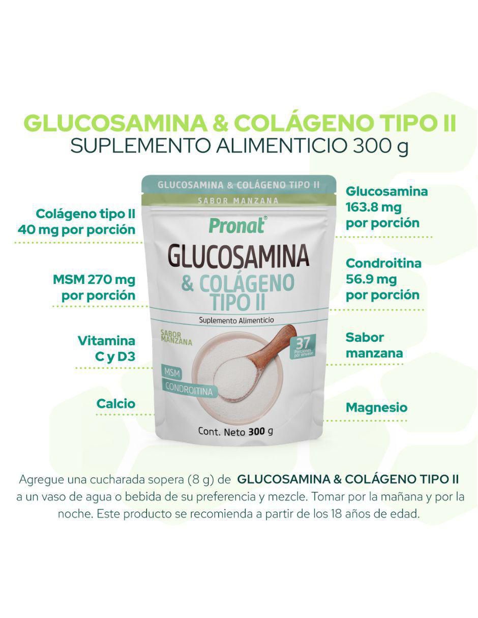 Set de suplementos alimenticios de Omega 3 premium y glucosamina & colágeno tipo II de diferentes sabores 4