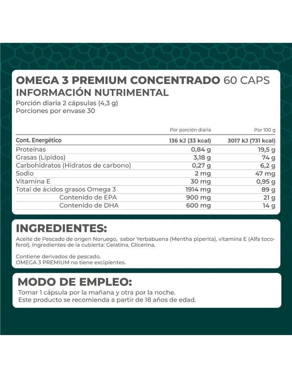 Set de suplementos de omega 3 premium y isoflavonas de soya 2