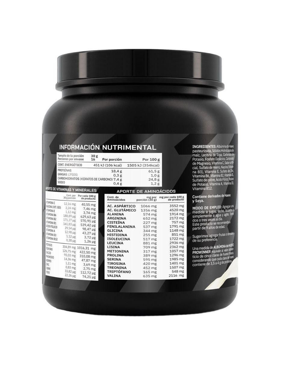 Set de suplementos de PreWorkout Sandia y Albúmina de Huevo con aminoácidos 9