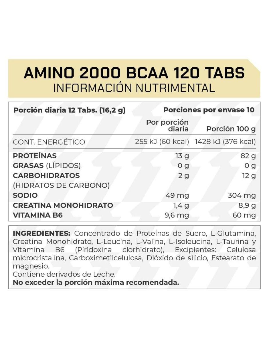 Set de suplementos alimenticios de creatina monohidrato y amino 2000 bcaa 11