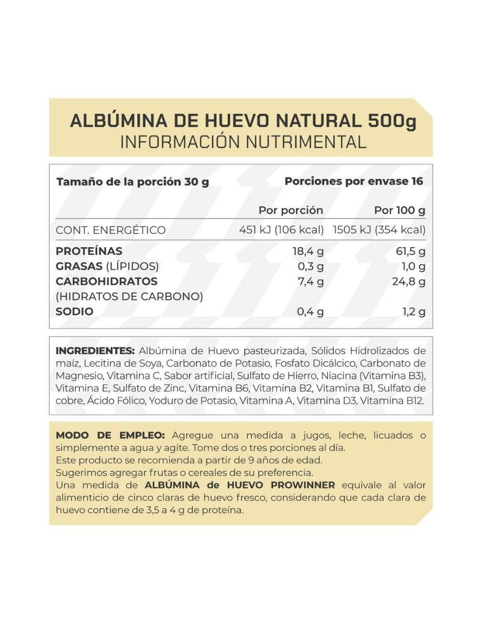 Set de suplementos alimenticios de albúmina de huevo y hmb 6