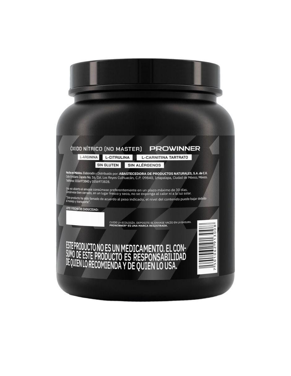 Set de suplementos alimenticios de creatina monohidrato y óxido nítrico no master 9
