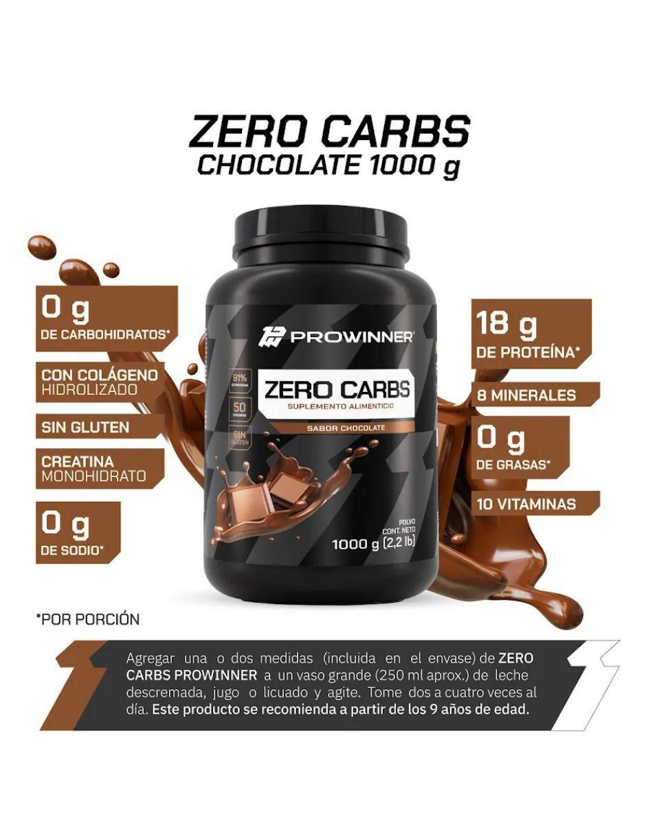 Set de suplementos de Creatina Monohidrato y Zero Carbs Chocolate 11
